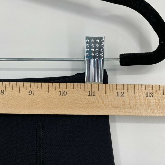 Lululemon All The Right Places Yoga Leggings Size 4 Mid Rise Stretch Crop Black - Picture 8 of 10